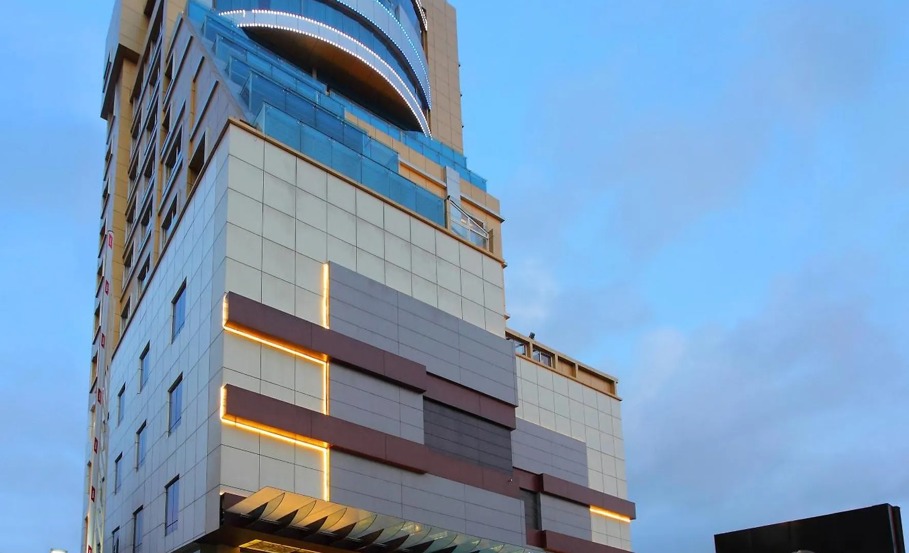 The Garuda Hotels location